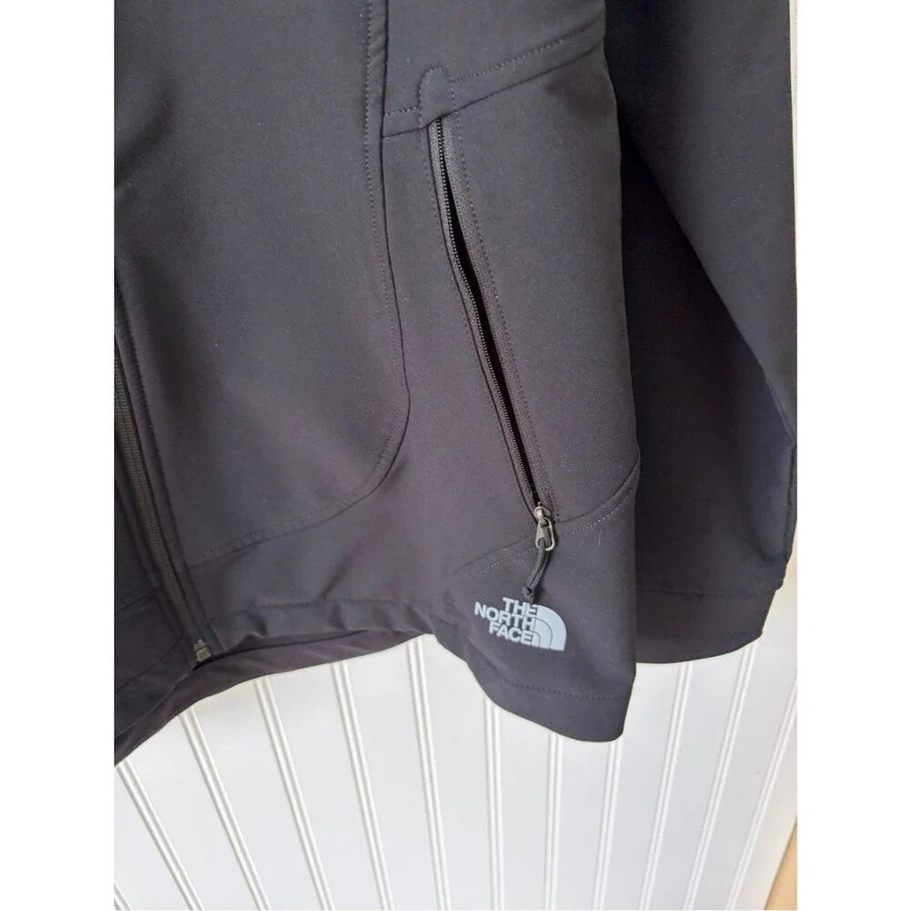 The North Face Black Softshell full zip Performance Jacket